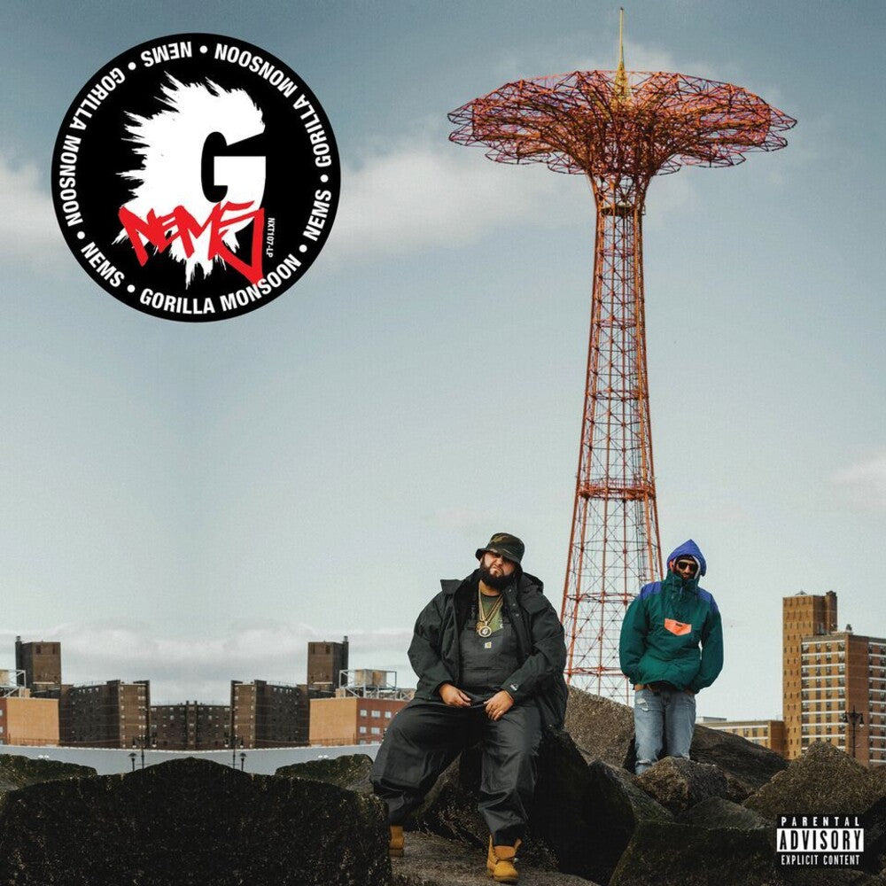 the album cover for Nems - Gorilla Monsoon