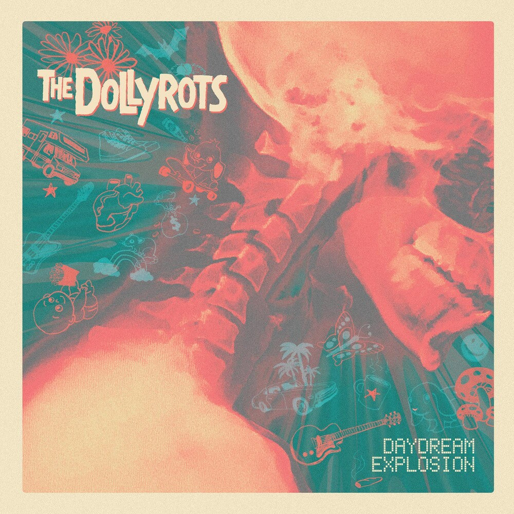 the album cover for The Dollyrots - Daydream Explosion