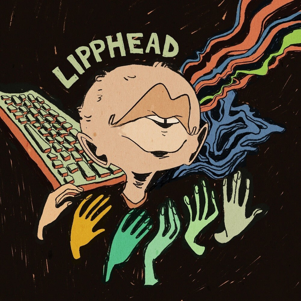 the album cover for Lipphead Eliot Lipp & Blockhead - Lipphead