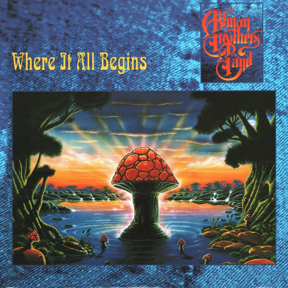 the album cover for The Allman Brothers Band - Where It All Begins (Blk) (Blue) (Gate) [Limited Edition]