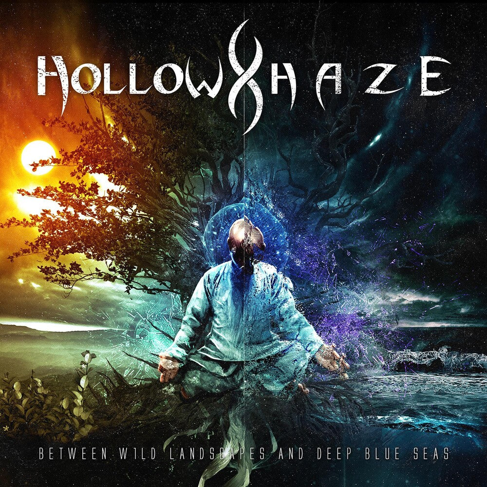 the album cover for Hollow Haze - Between Wild Landscapes & Deep Blue Seas