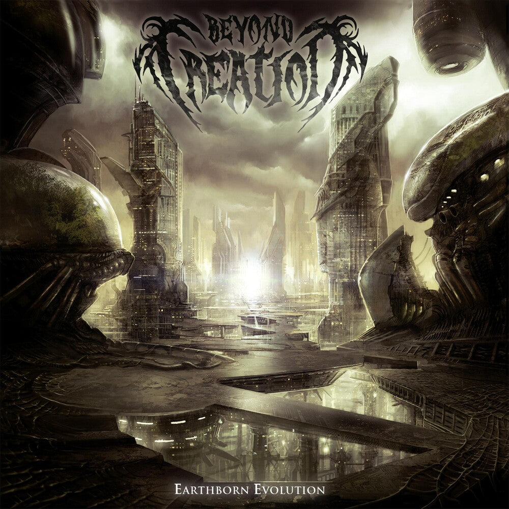 the album cover for Beyond Creation - Earthborn Evolution [Colored Vinyl] [Limited Edition] (Red)