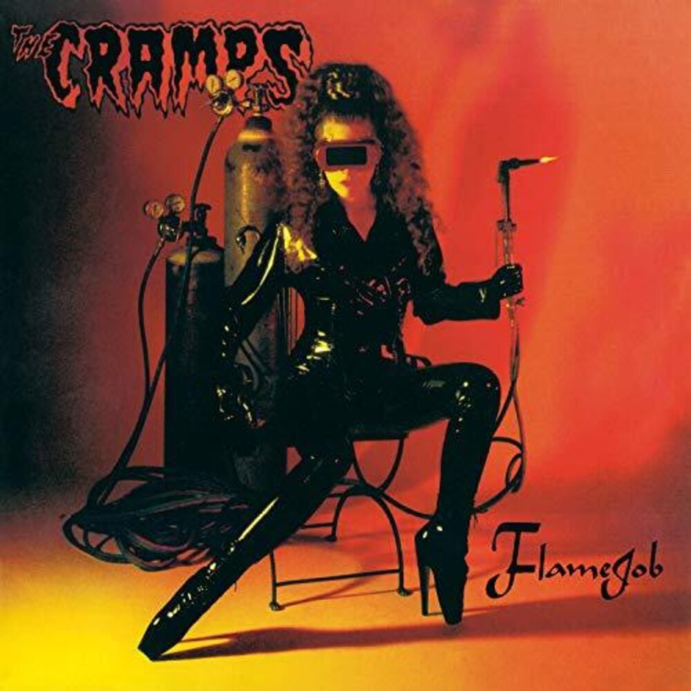 the album cover for Cramps - Flamejob (Hol)