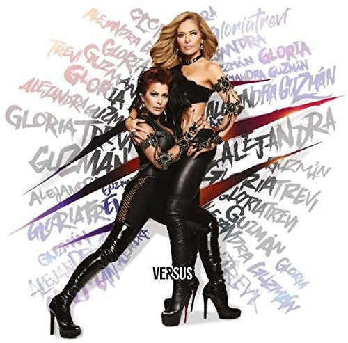 the album cover for Gloria Trevi / Guzman,Alejandra - Versus