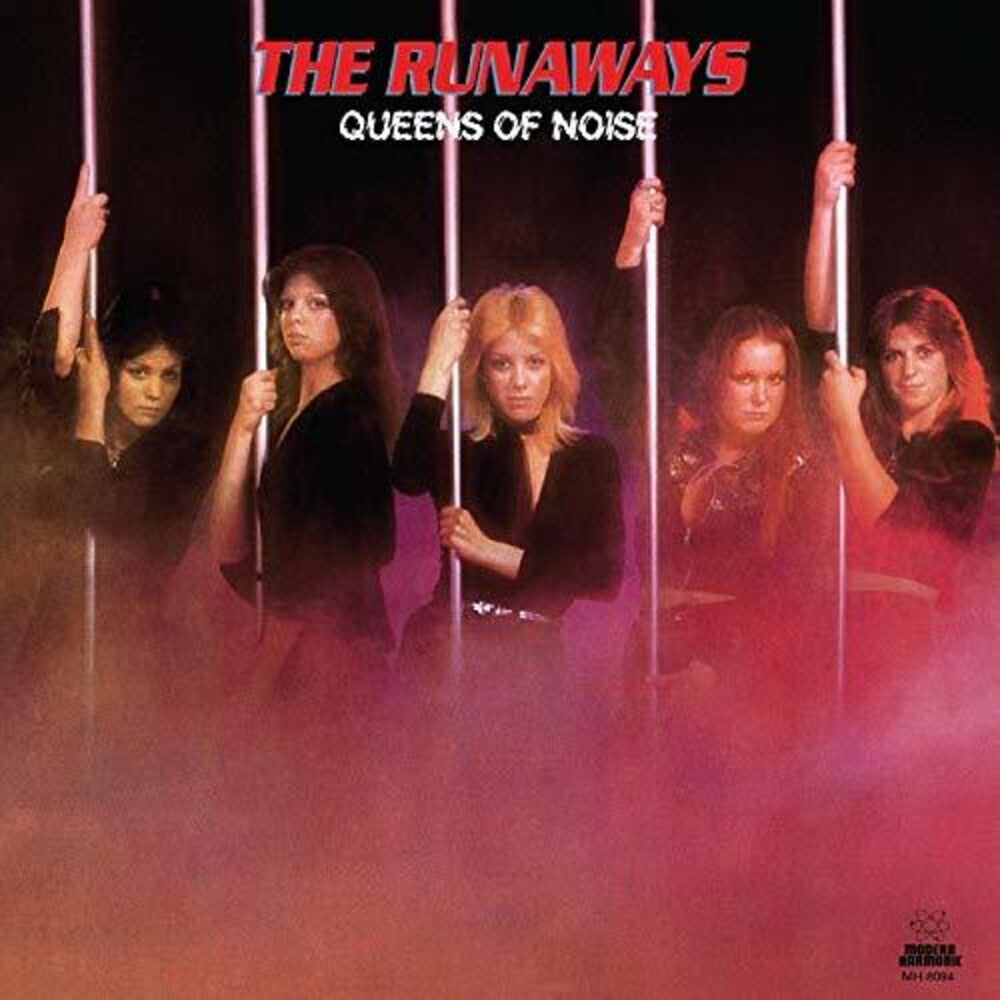the album cover for The Runaways - Queens Of Noise