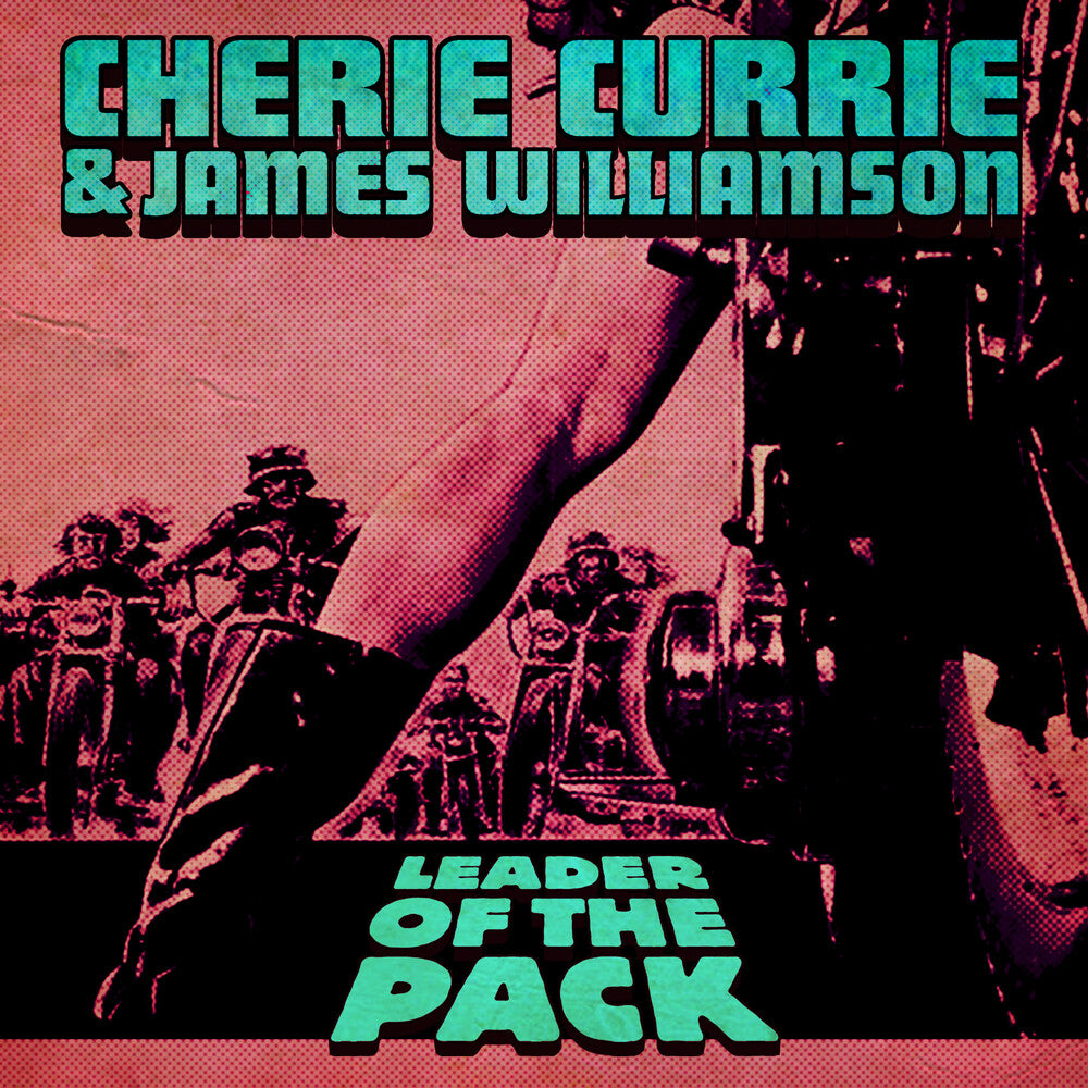 the album cover for Cherie Currie / Williamson,James - Leader Of The Pack (Blue) [Limited Edition]
