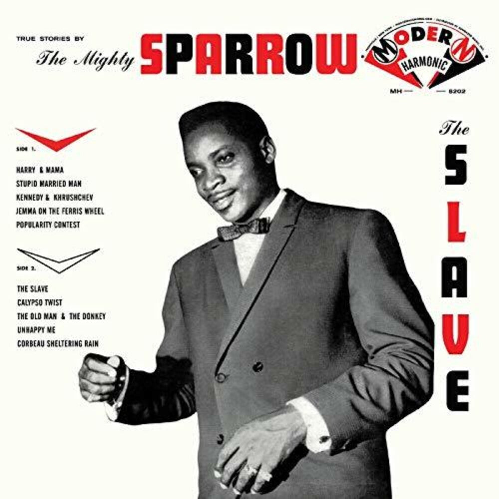 the album cover for Mighty Sparrow - Slave [Colored Vinyl] (Red)