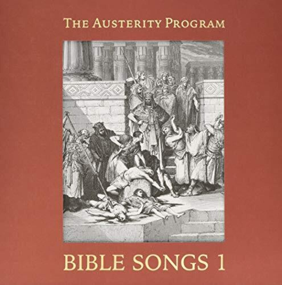 the album cover for Austerity Program - Bible Songs 1