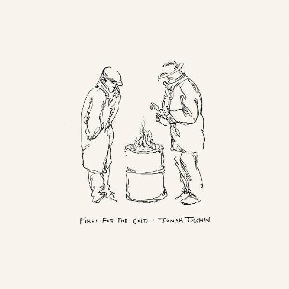 the album cover for Jonah Tolchin - Fires For The Cold [Blue & Black Splatter LP]