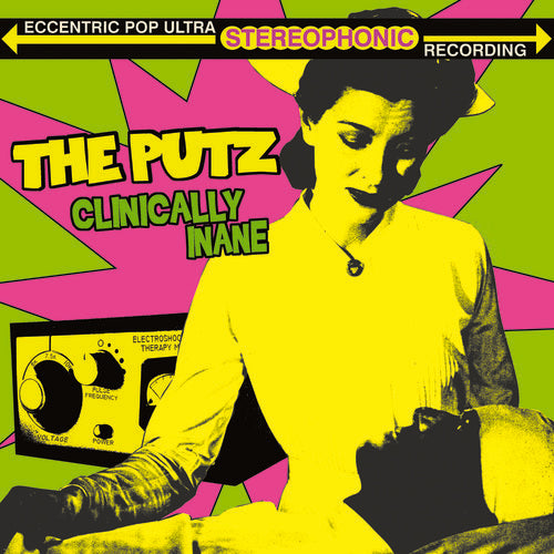 the album cover for Putz - Clinically Inane