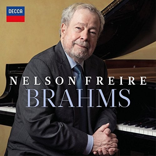 the album cover for Nelson Freire - Nelson Freire: Brahms