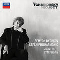 the album cover for Bychkov / Czech Philharmonic - Tchaikovsky: Manfred Symphony