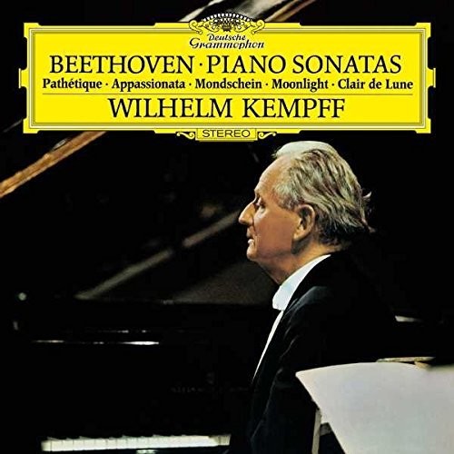the album cover for Wilhelm Kempff / Beethoven - Piano Sonata No 8 [180 Gram]