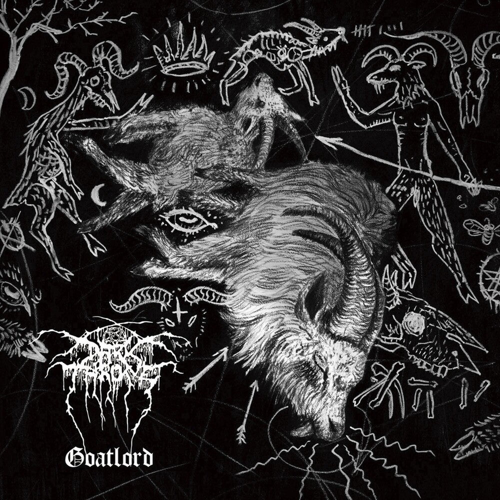 the album cover for Darkthrone - Goatlord