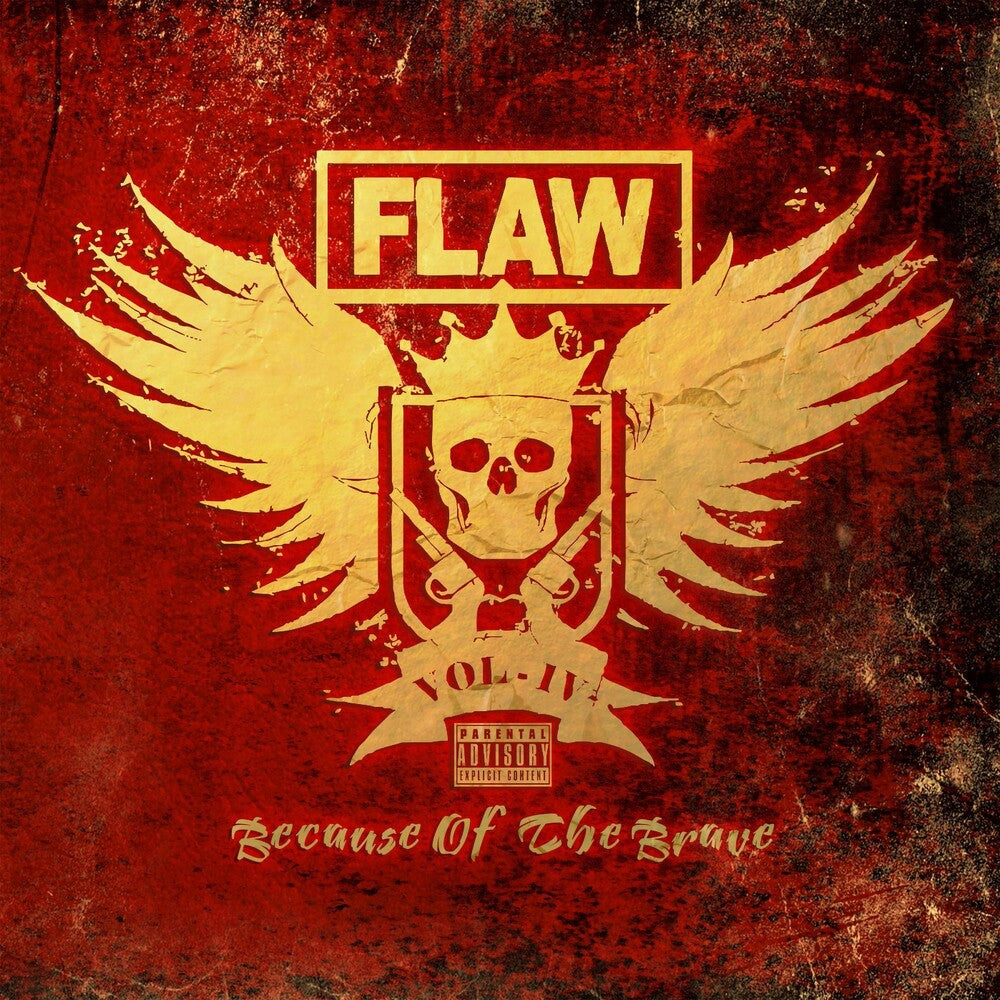 the album cover for Flaw - Vol Iv Because Of The Brave