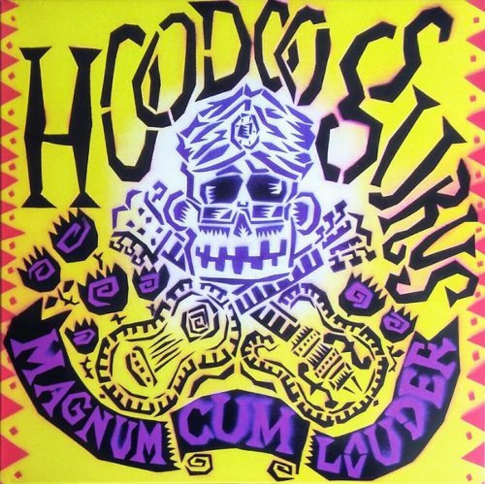 the album cover for Hoodoo Gurus - Magnum Cum Louder