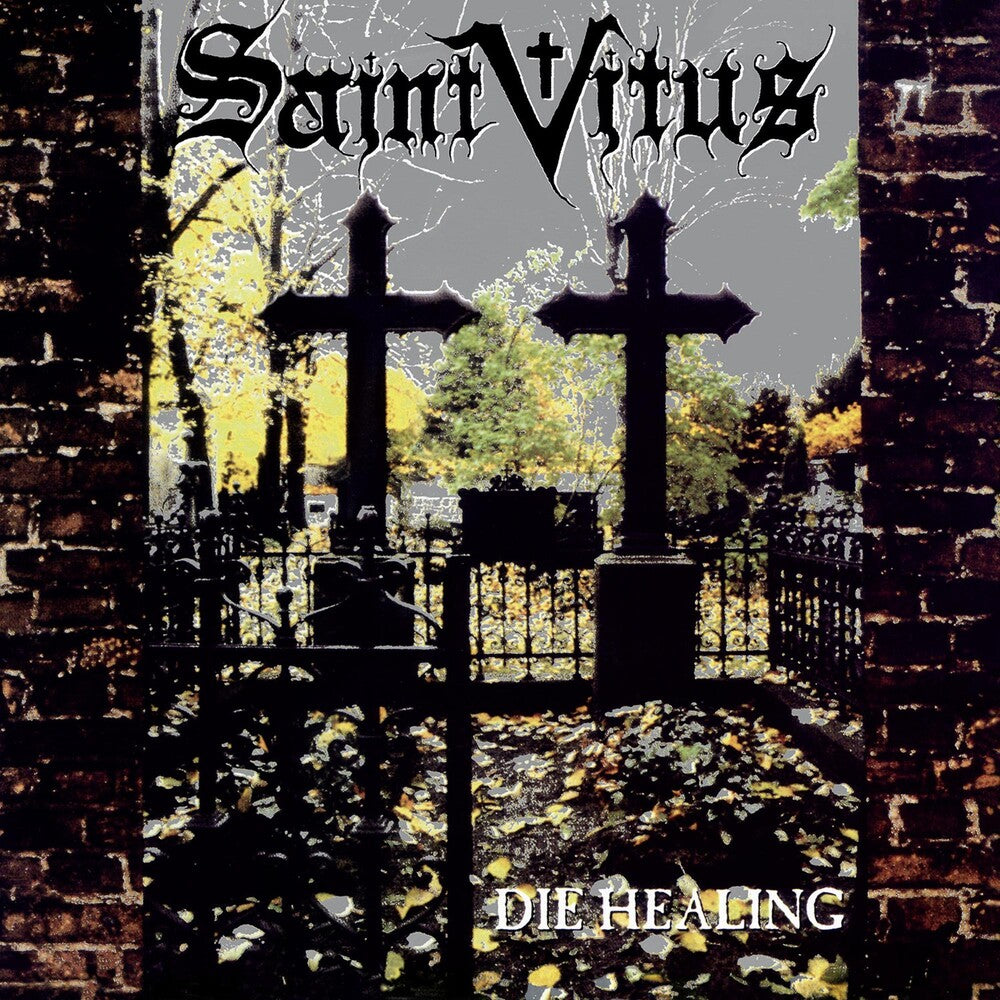 the album cover for Saint Vitus - Die Healing [Clear Vinyl] [Limited Edition]