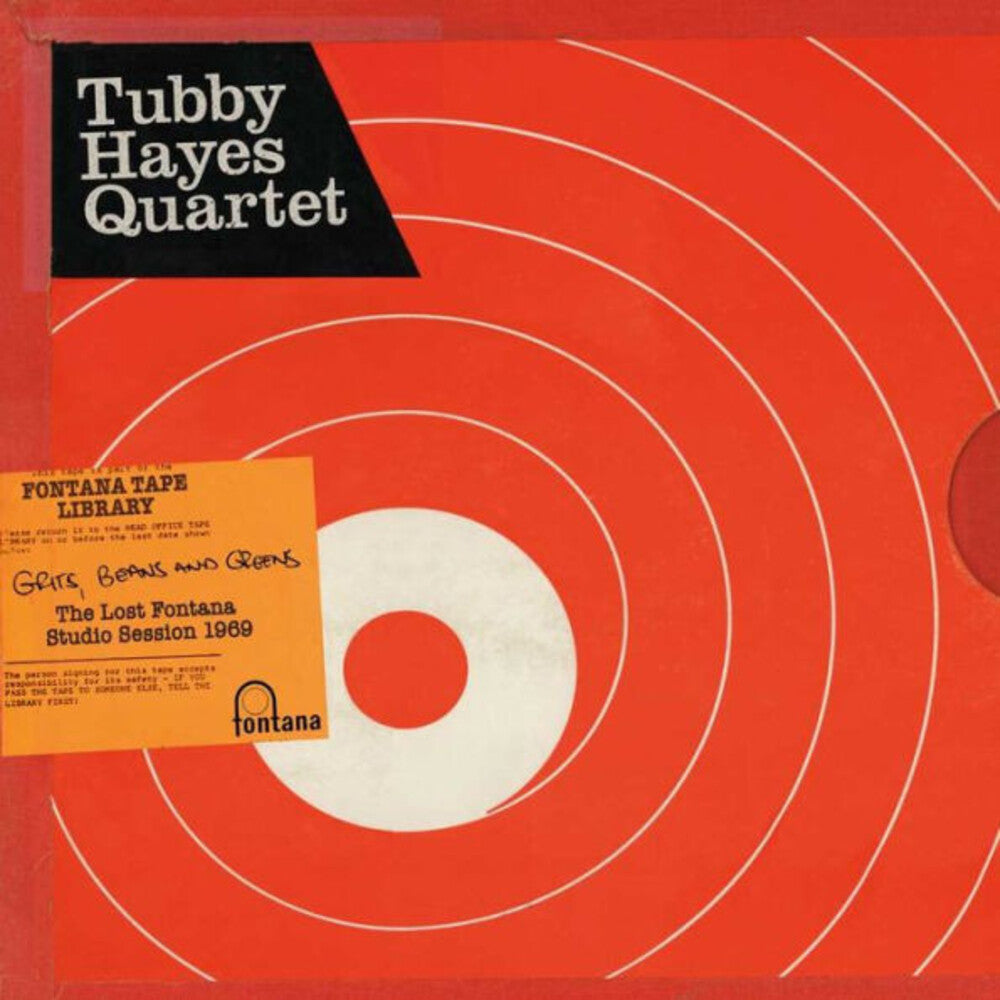 the album cover for Tubby Hayes - Grits, Beans And Greens: The Lost Fontana Studio Sessions 1969