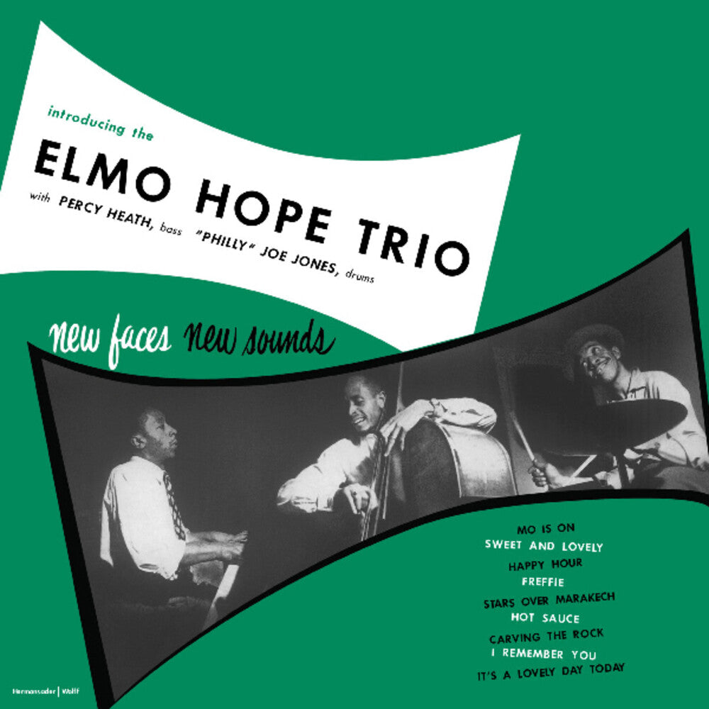 the album cover for Elmo Hope - New Faces New Sounds