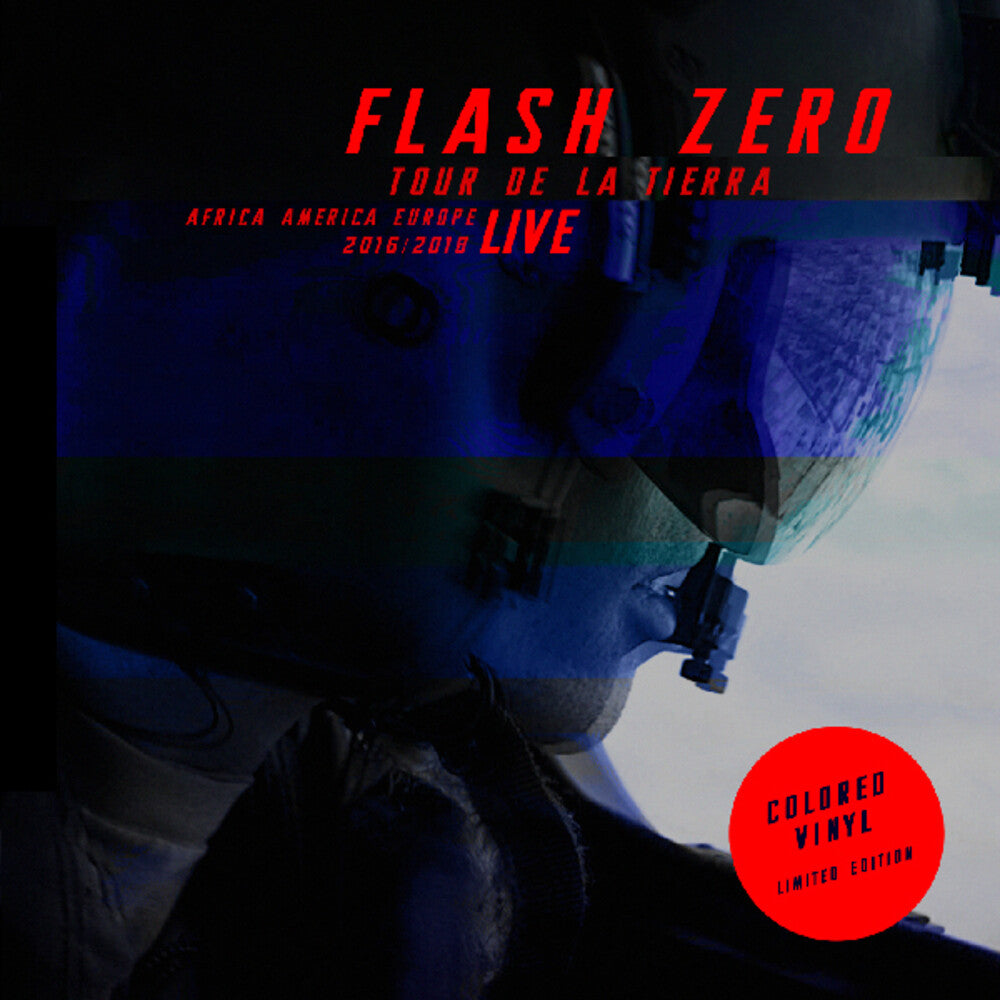 the album cover for Flash Zero - Tour de la Tierra