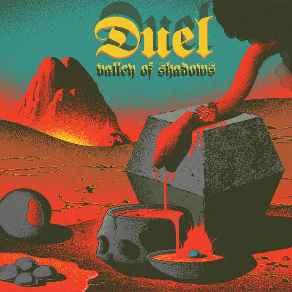 the album cover for Duel - Valley of Shadows