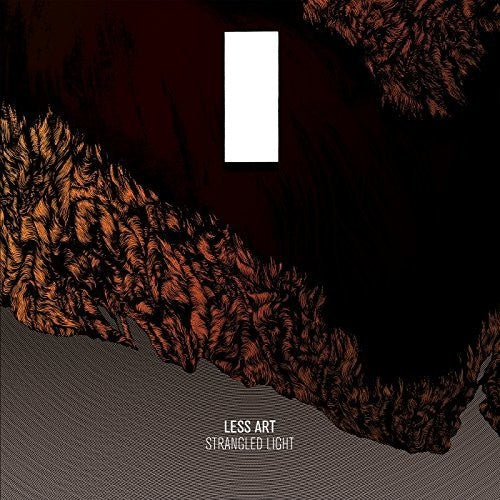the album cover for Less Art - Strangled Light