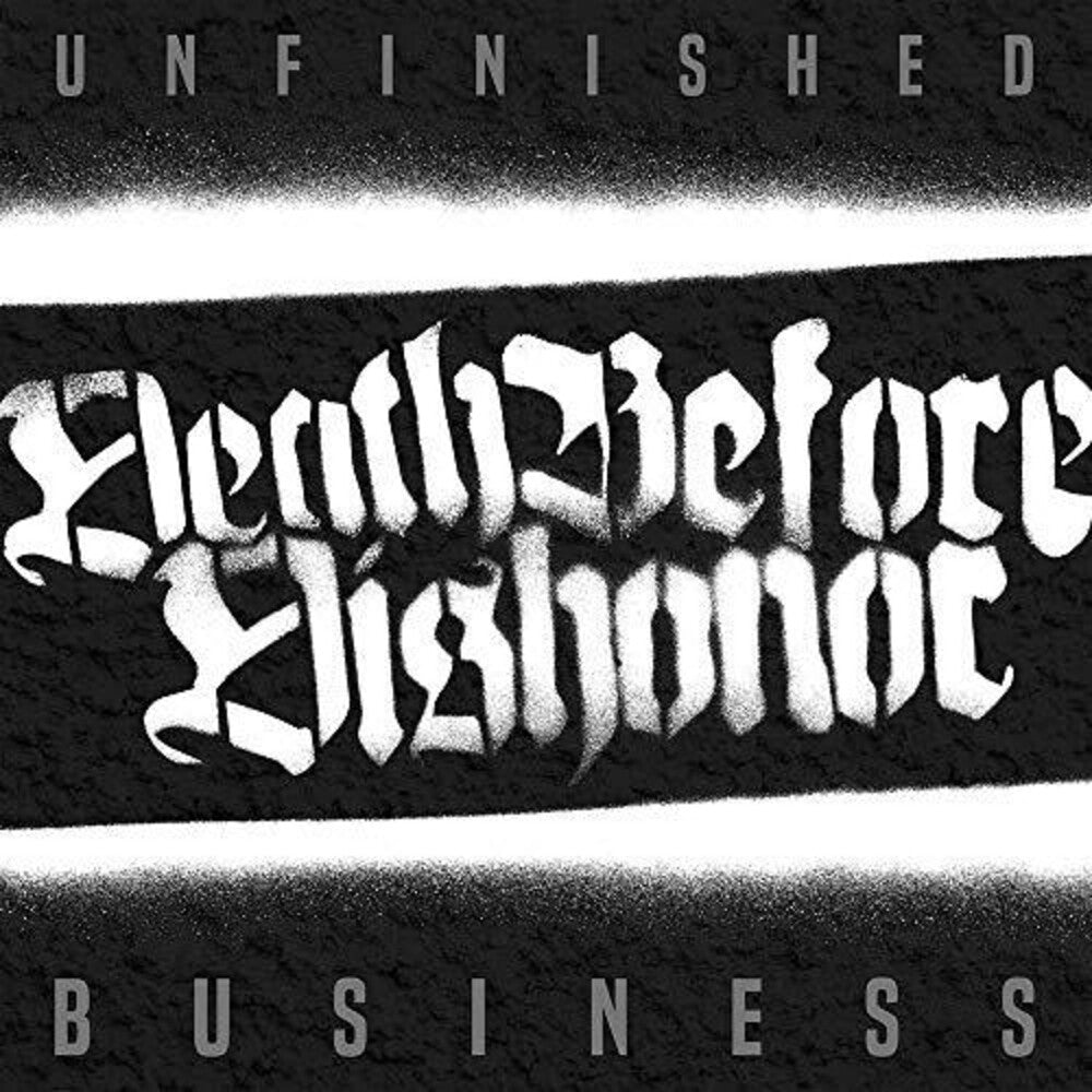 the album cover for Death Before Dishonor - Unfinished Business [LP]