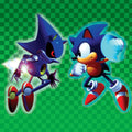 the album cover for Unknown Artist - Sonic Cd (Aka Sonic The Hedgehog) (Blue) [180 Gram]