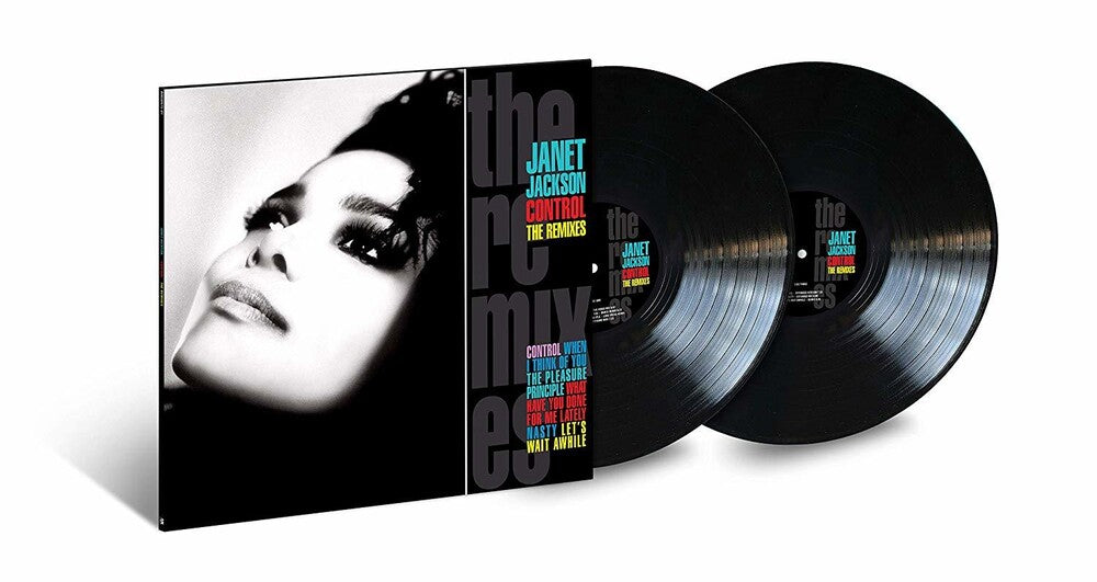 the album cover for Janet Jackson - Control: The Remixes