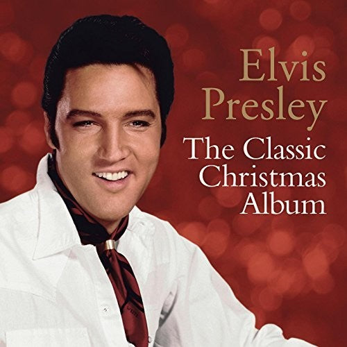 the album cover for Elvis Presley - The Classic Christmas Album