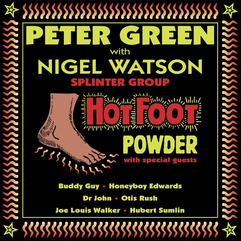 the album cover for Peter Green - Hot Foot Powder