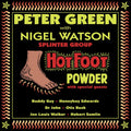 the album cover for Peter Green - Hot Foot Powder