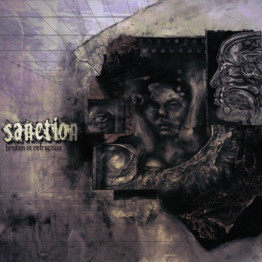 the album cover for Sanction - Broken In Refraction