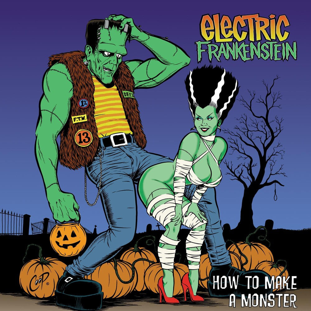 the album cover for Electric Frankenstein - How To Make A Monster