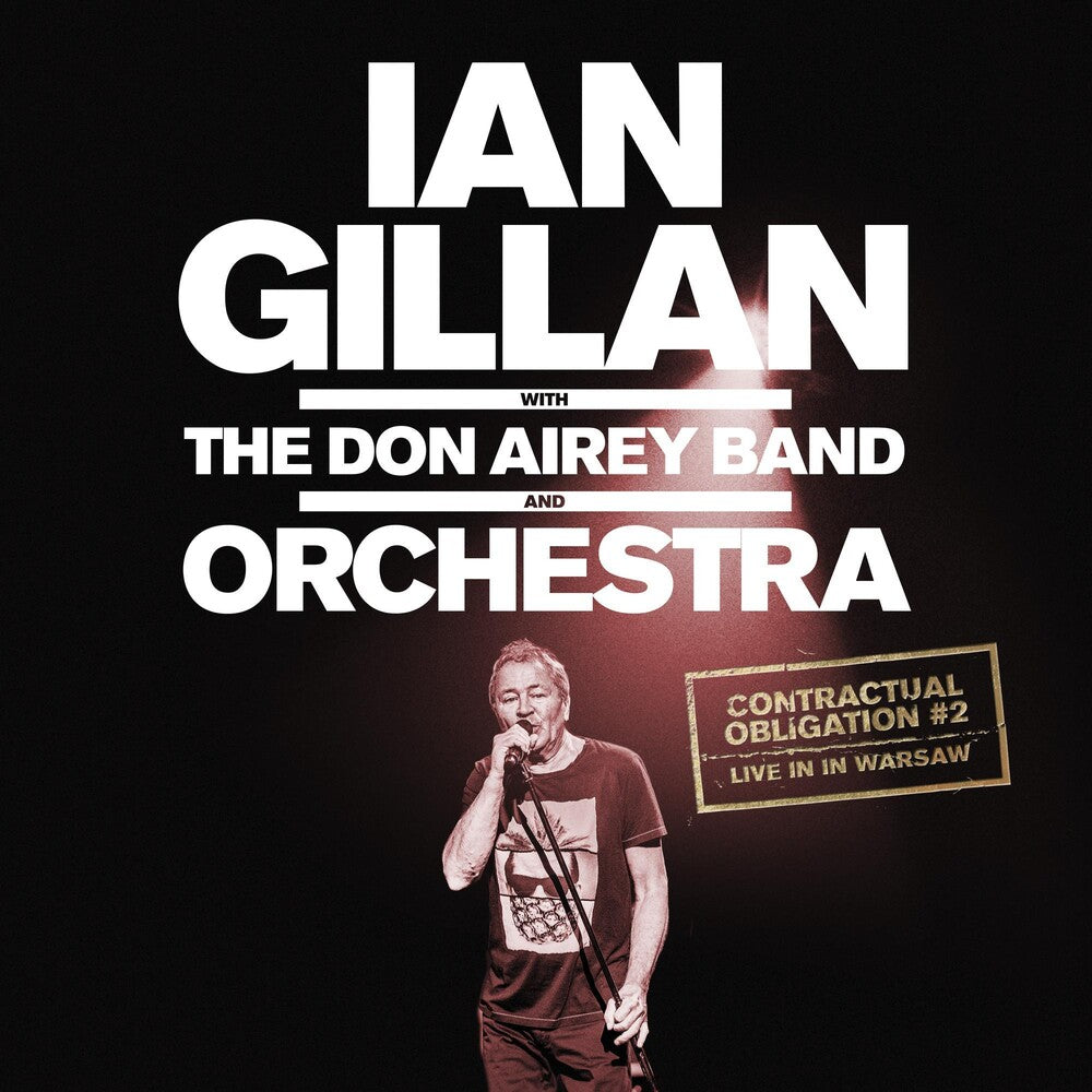 the album cover for Ian Gillan - Contractual Obligation #2: Live In Warsaw