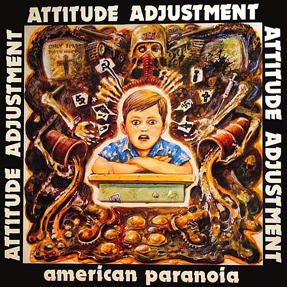 the album cover for Attitude Adjustment - American Paranoia & More (W/Dvd) [Limited Edition]