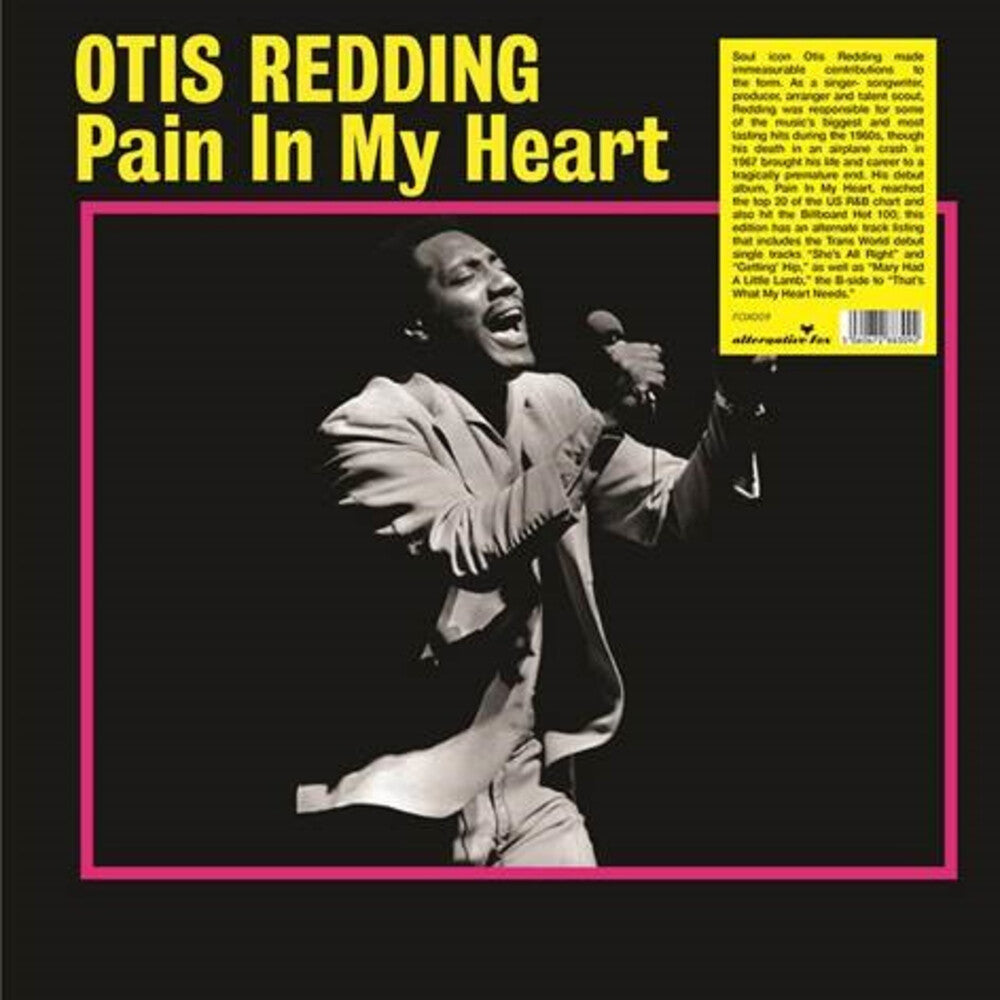 the album cover for Otis Redding - Pain In My Heart