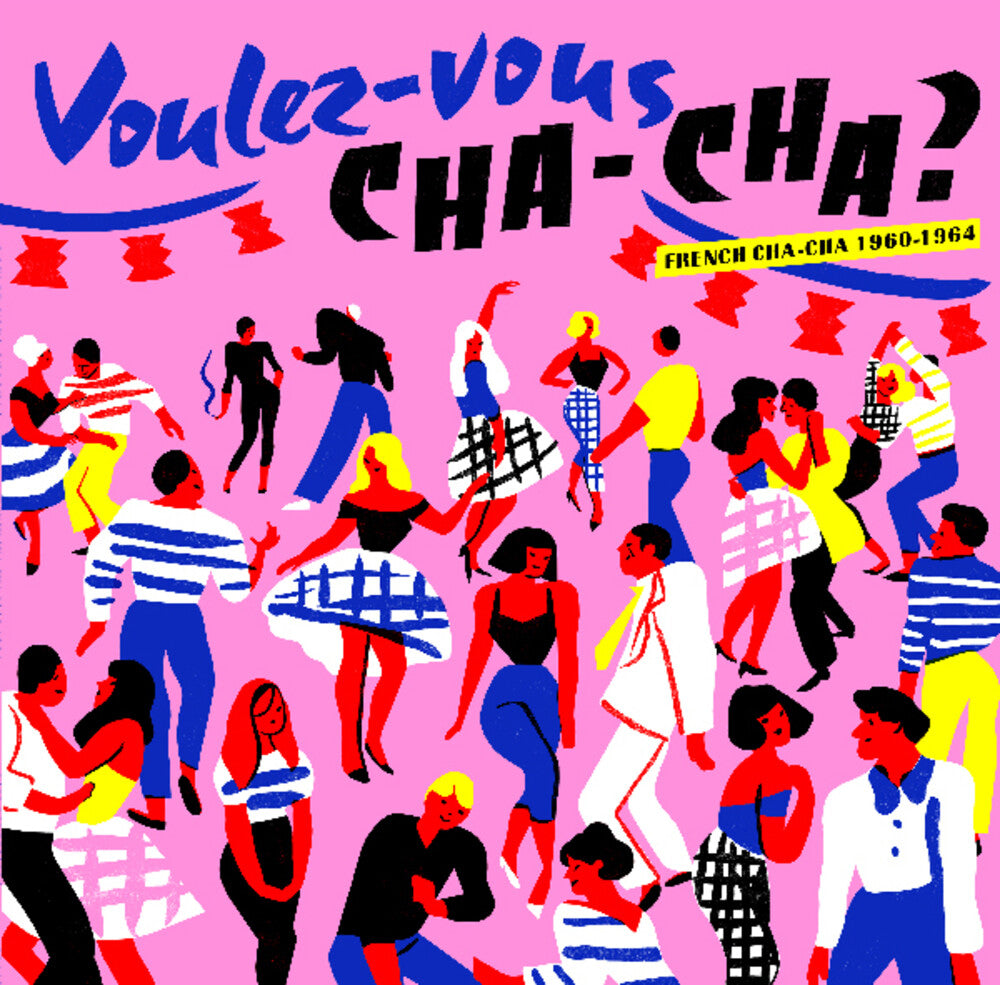 the album cover for Voulez Vous Cha Cha / Various - Voulez Vous Cha Cha