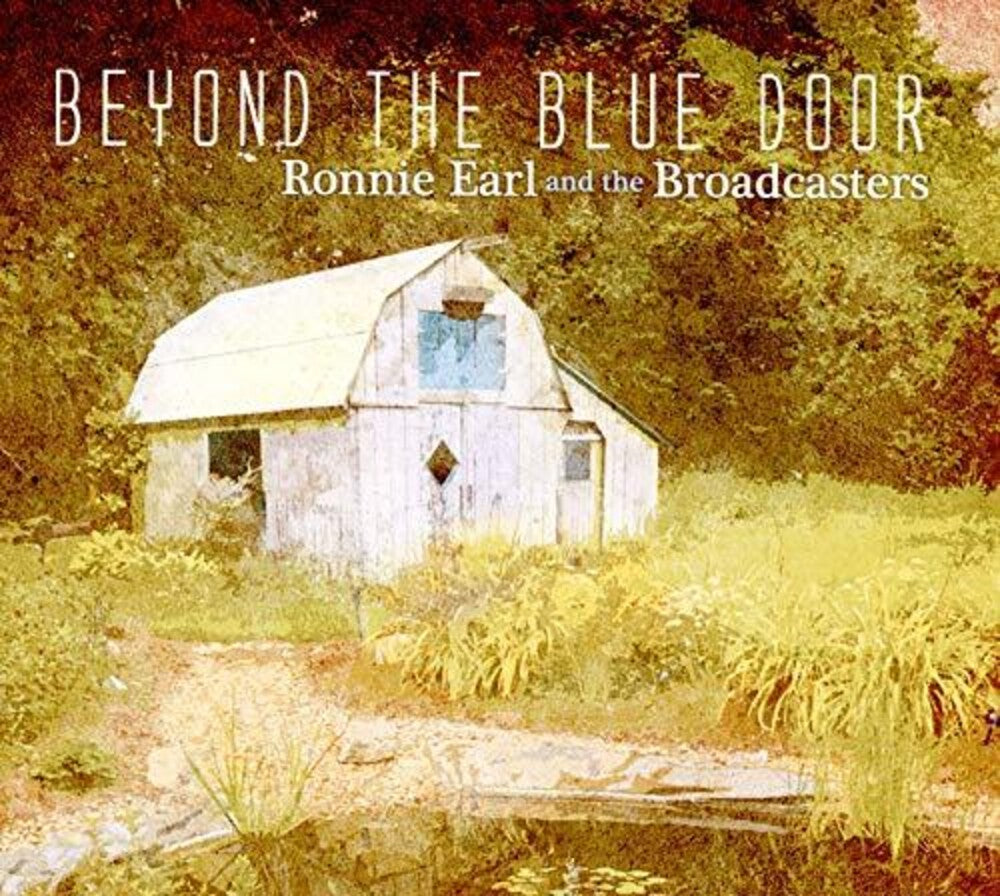 the album cover for Ronnie Earl & The Broadcasters - Beyond The Blue Door