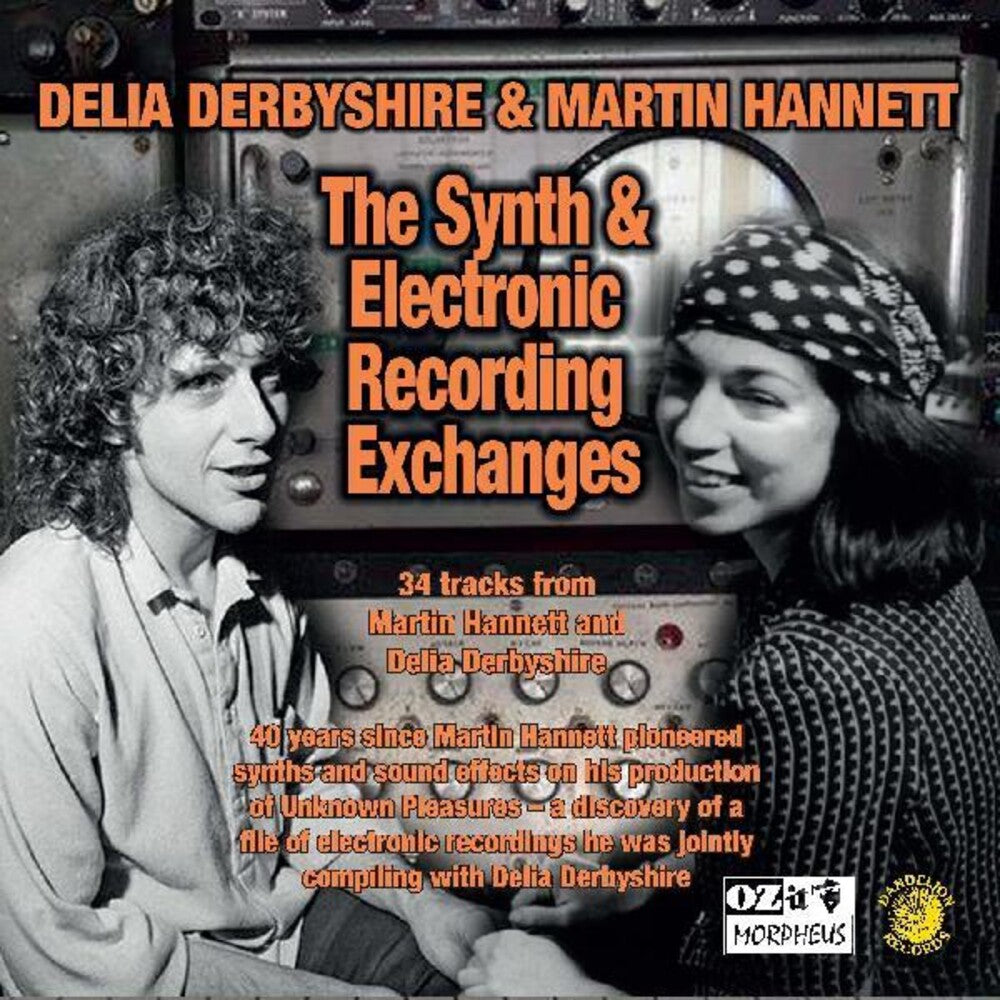 the album cover for Delia Derbyshire / Hannett,Martin - Synth And Electronic Recording Exchanges