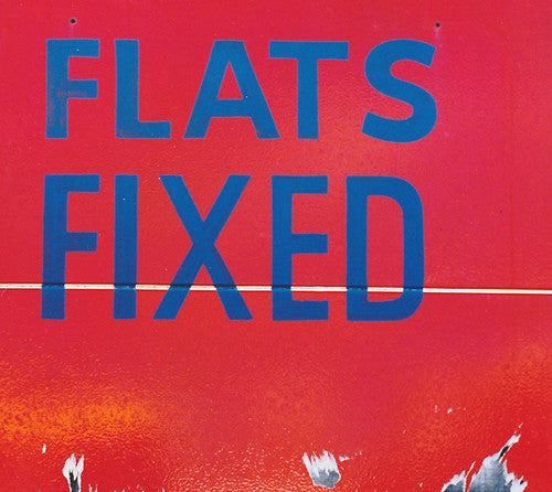 the album cover for Peter Kowald / Kessler,Kent / Holm Lonberg,Fred - Flats Fixed