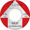 the album cover for Freedom Affair - Rise Up (Blue Colored Vinyl)
