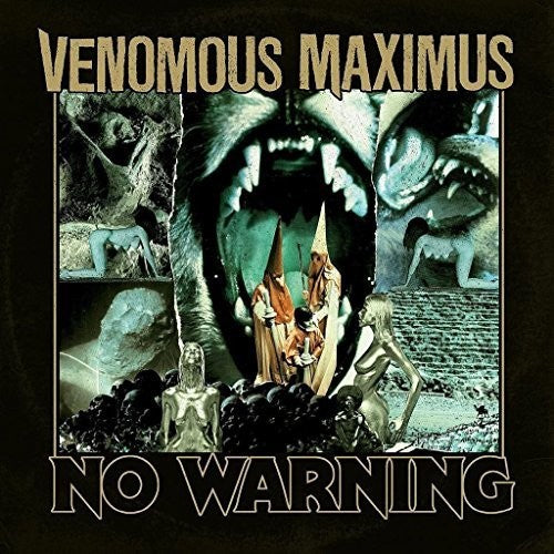 the album cover for Venomous Maximus - No Warning