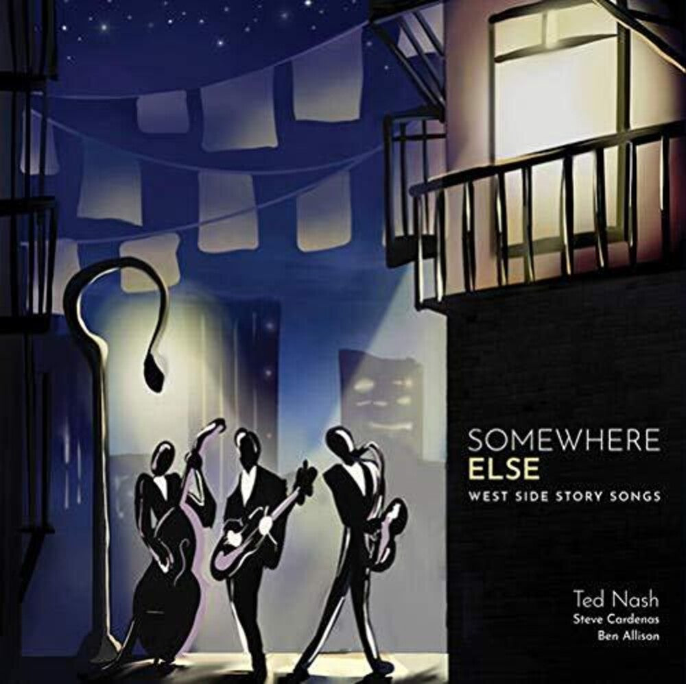 the album cover for Ted Nash - Somewhere Else