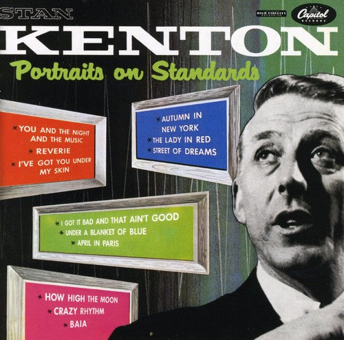 the album cover for Stan Kenton - Portraits on Standards