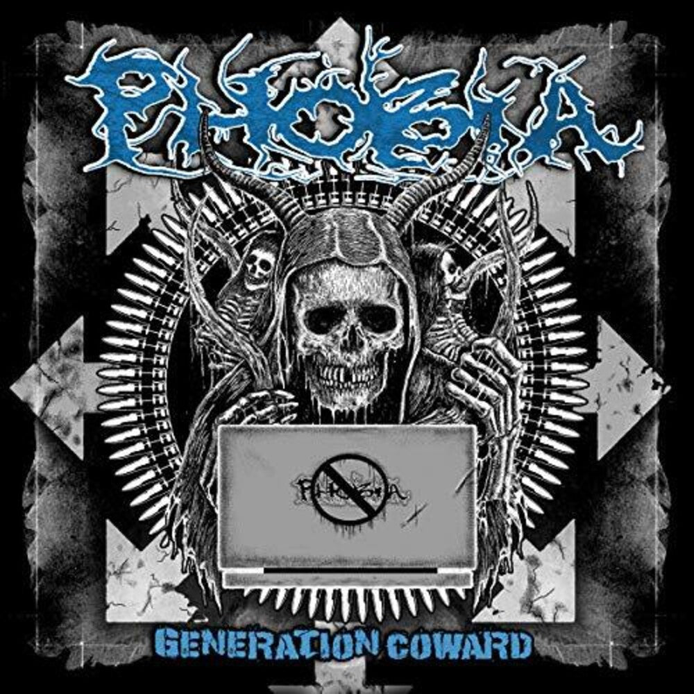 the album cover for Phobia - Generation Coward