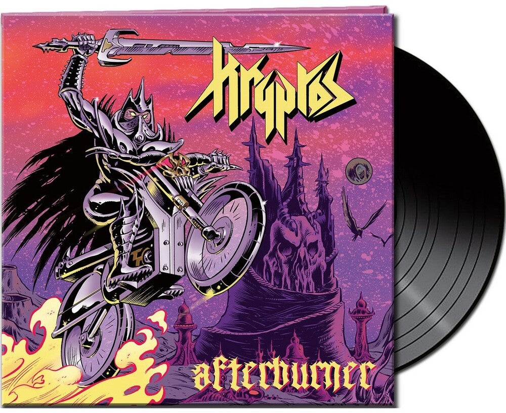 the album cover for Kryptos - Afterburner (Blk) (Gate) [Limited Edition]