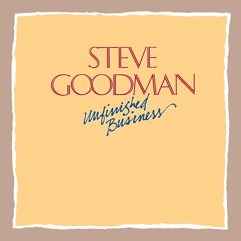 the album cover for Steve Goodman - Unfinished Business