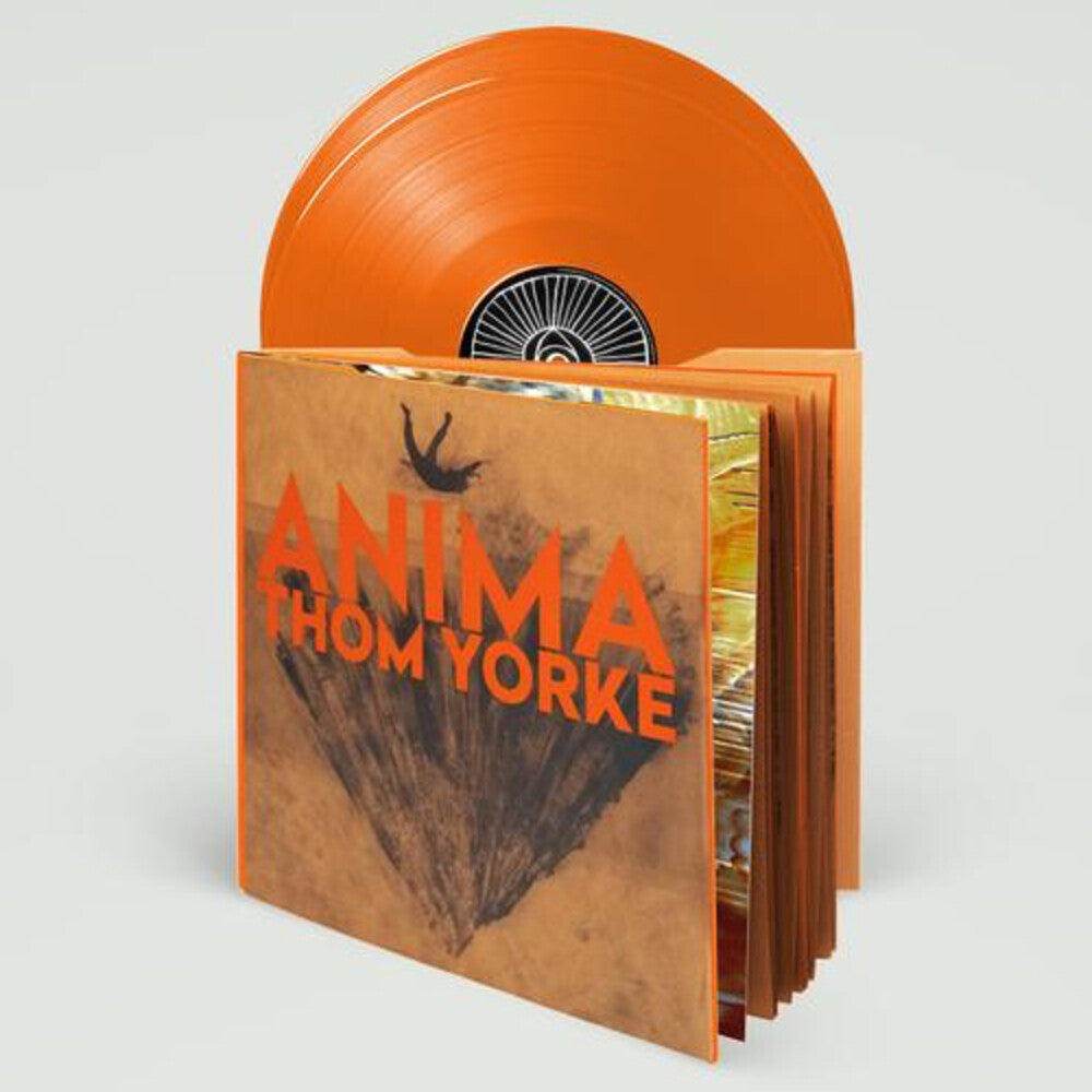 the album cover for Thom Yorke - ANIMA [Limited Edition Deluxe Orange 2LP]