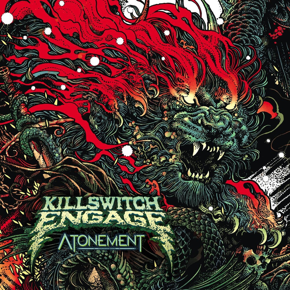 the album cover for Killswitch Engage - Atonement